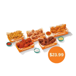 24Pc Wing Group Pack
