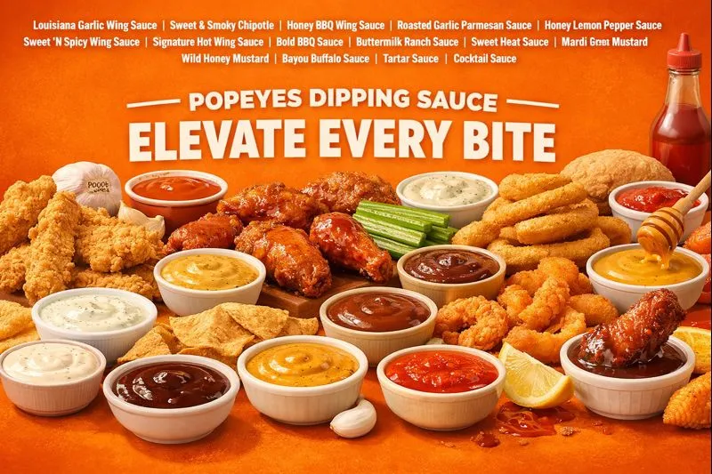 Popeyes Sauces Menu