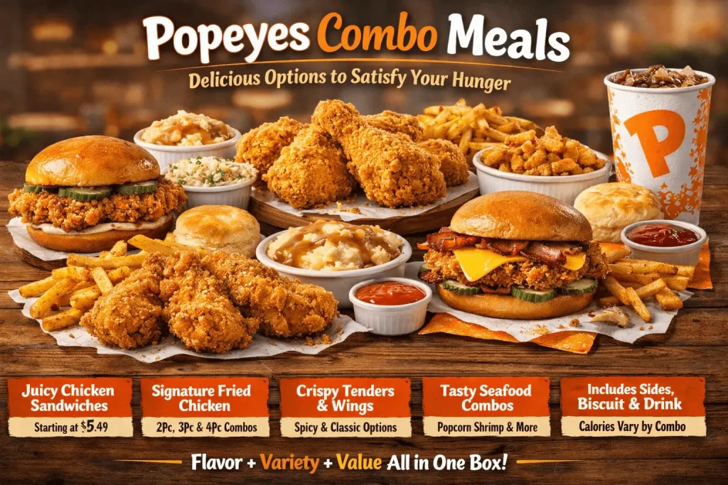 Popeyes Combo Meals