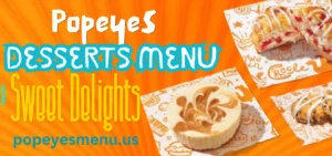 Popeyes Desserts Menu